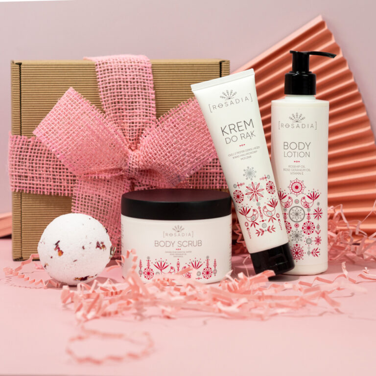 rosadia rose spa gift set