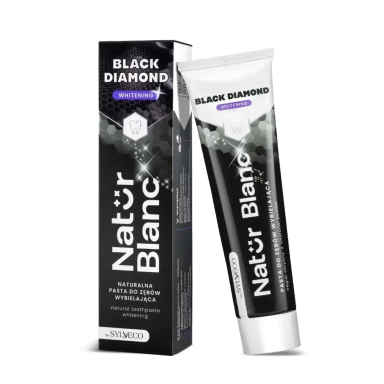 SYLVECO Natur Blanc Toothpaste whitening BLACK DIAMOND