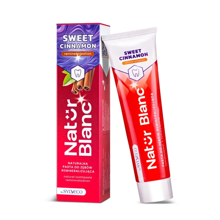 SYLVECO Natur Blanc Toothpaste remineralizing SWEET CINNAMON